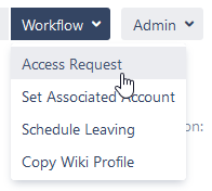 Ukázka Jira úlohy s požadavkem na přístup, kde je vyplněno uživatelské jméno a spuštěna funkce Generate Scripts.