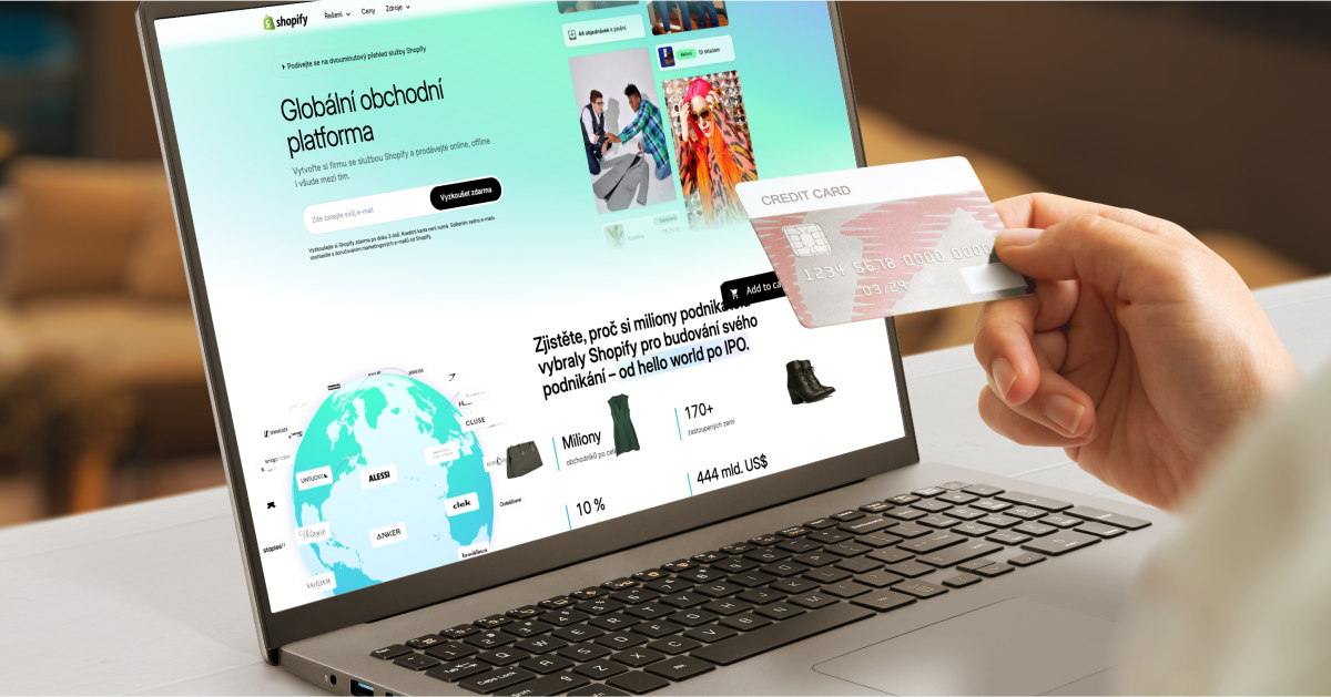 Vytvárame e-shopy na platforme Shopify