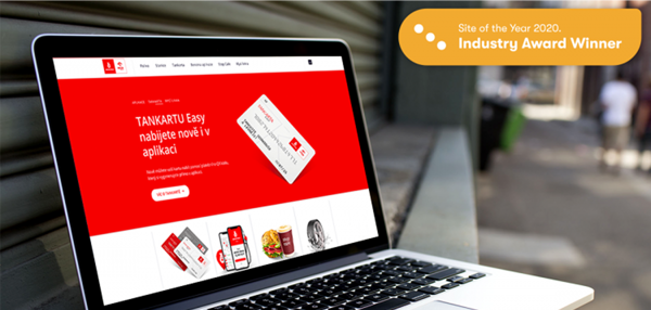 BOOTIQ postavil web pre Benzina ORLEN, ten získal ocenenie Site of the Year